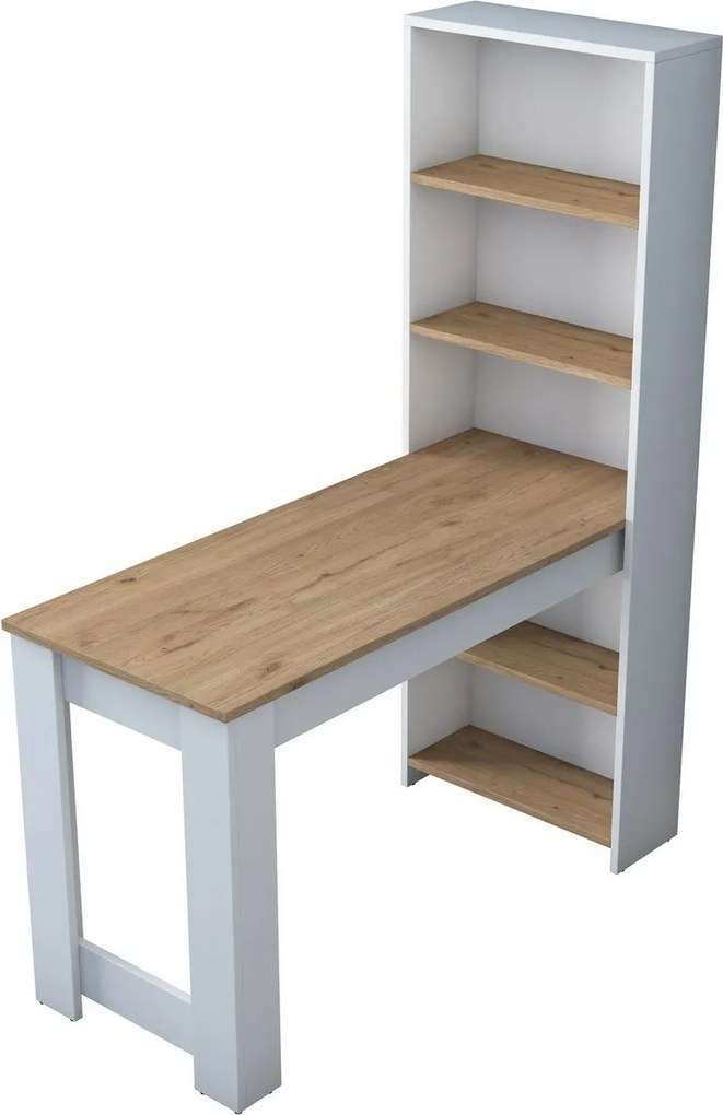 Biro Halon Alb și Nuc