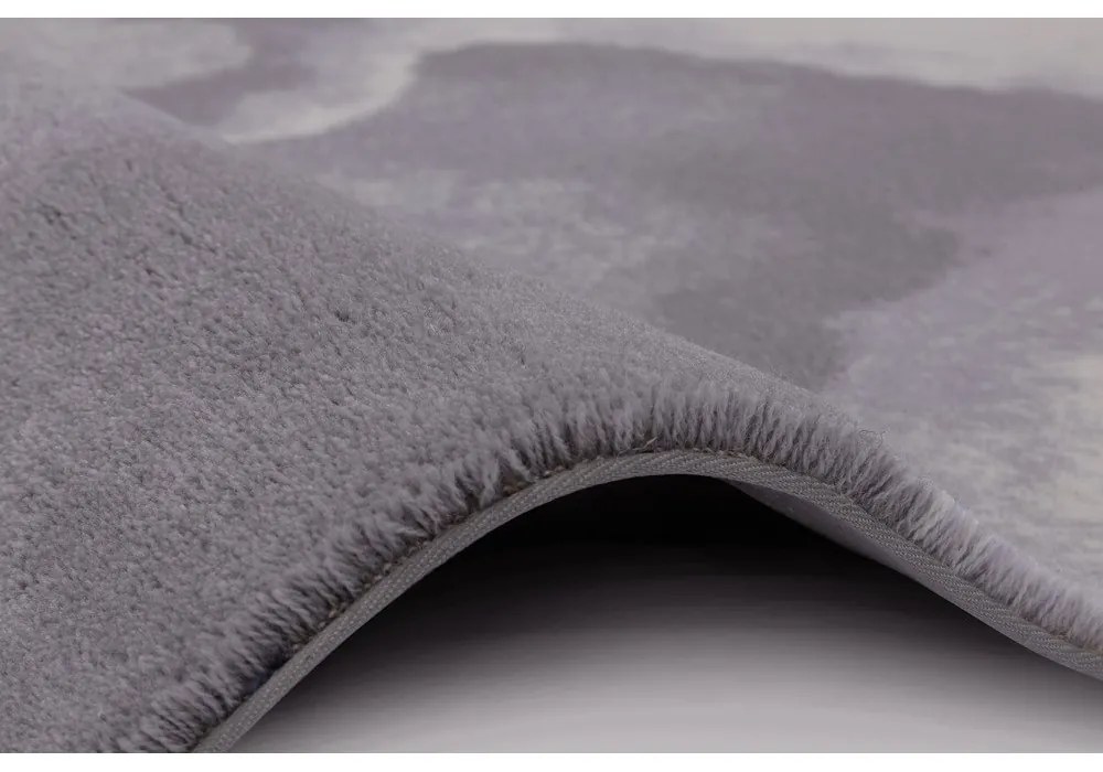 Covor gri din lână 160x240 cm Cirrus – Agnella