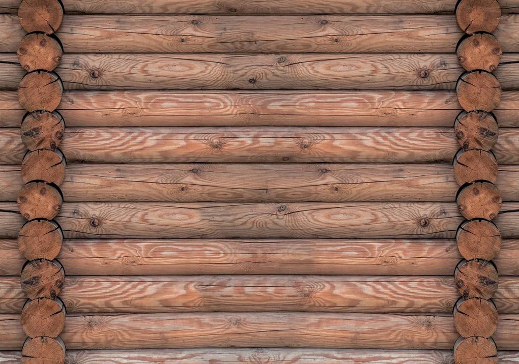 Fototapet - Turn din lemn (152,5x104 cm)