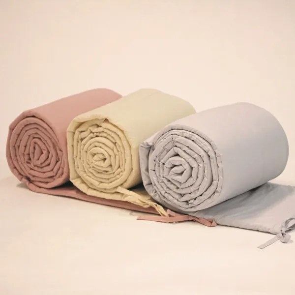 Barieră de protecție pentru pătuț PETITE&MARS TILLY MAX 360 cm roz