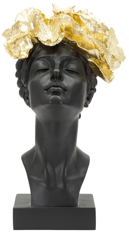 Statuetă din polirășină 36,5 cm Woman With Butterfly – Mauro Ferretti