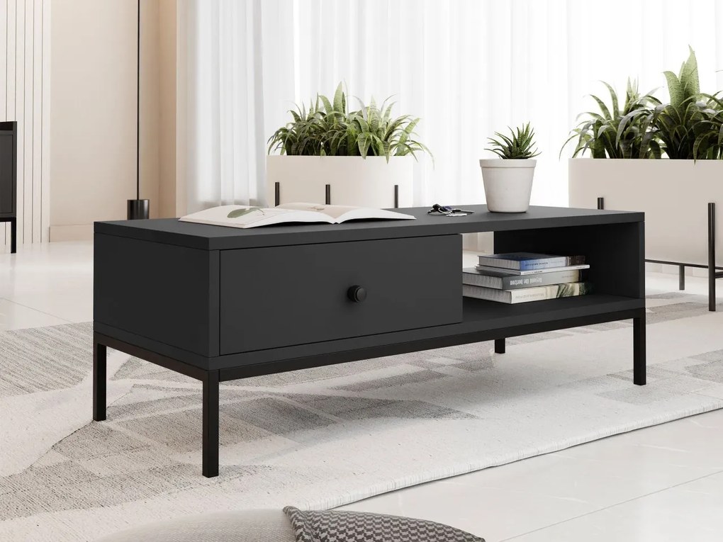 Măsuță de cafea Tezarta 1SZ (Negru) . 1103768