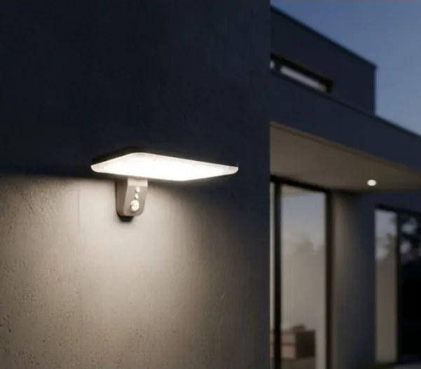 Aplica solară de perete cu LED PHOENIX LED/15W/3,2V 3000/4000K IP65 6000 mAh