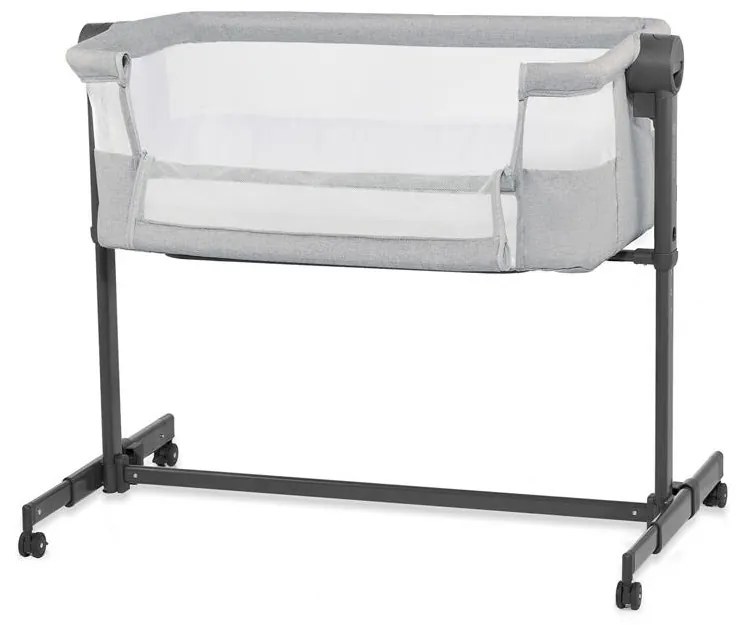 KINDERKRAFT NESTE UP2 - pătuț pentru bebeluși, gri deschis