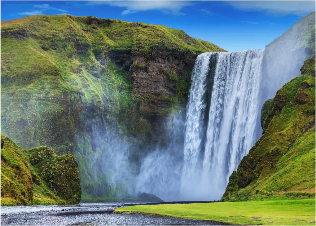 Tablou - Cascada Seljalandsfoss (70x50 cm)