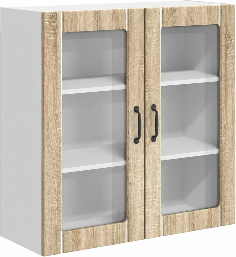 vidaXL Dulap de bucătărie Stejar Sonoma 80 x 31 x 80 cm Lemn compozit