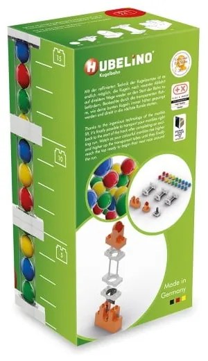 Set accesorii pistă cu bile Hubelino Elevator, 24 piese