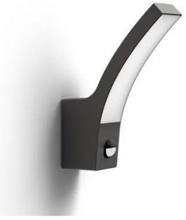 Aplică LED de exterior cu senzor Philips SPLAY LED/12W/230V 4000K IP44