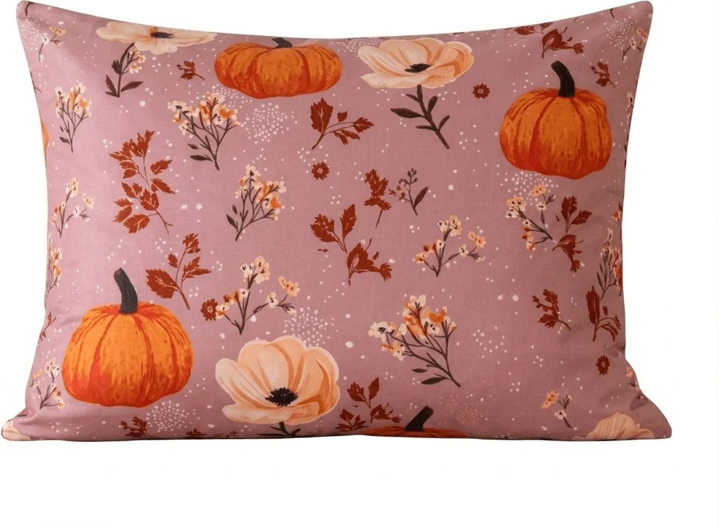 Husa de perna din microfibra PUMPKINS ROSAVIE 50x70 cm, roz antic