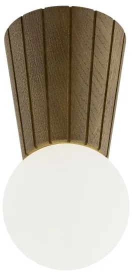 Argon 8974 - Plafonieră de baie VOLANTE 1xG9/6W/230V IP44 Ø 12 cm, maro