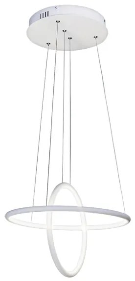 Rabalux 2544 - Lustră LED DONATELLA LED/37W/230V alb