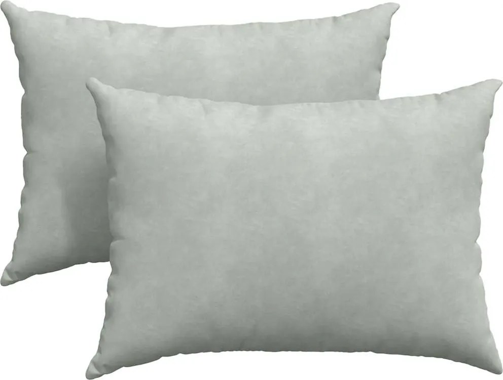 vidaXL Perne pentru canapea 2 pcs Gri deschis 70 x 50 cm