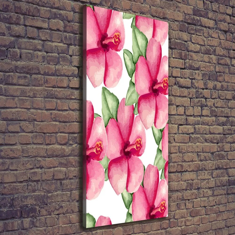 Tablou pe pânză canvas Flori tropicale
