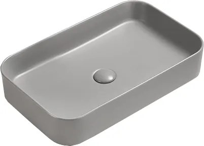 Mexen Vena chiuvetă deasupra blatului 71 x 37 cm, gri deschis mat - 22196061