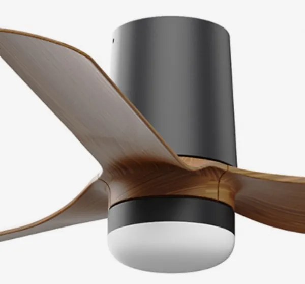 Ventilator LED dimabil FARO 33835-1TW MINI PUNT TUB S 10W 2700/4000/6000K + telecomandă