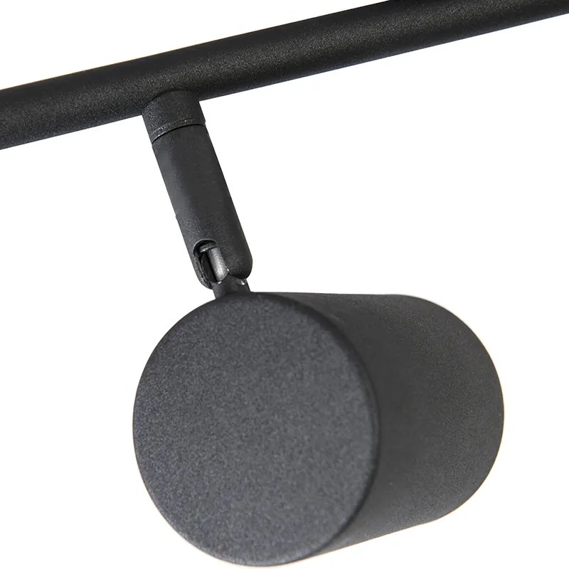 Spot inteligent negru reglabil, incl. 2 WiFi GU10 - Jeana