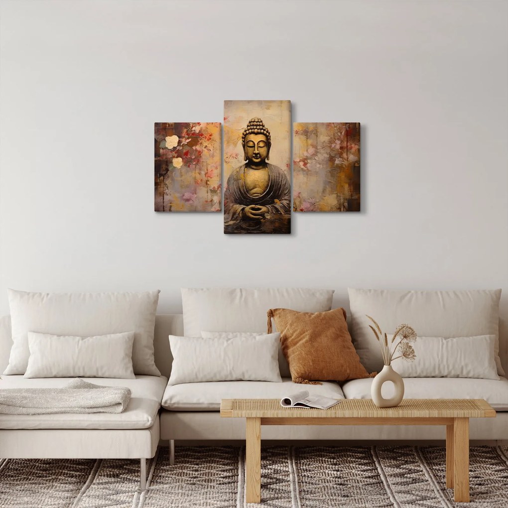 Tablou - Buddha, pictură (90x60 cm)