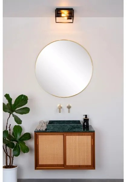 Plafonieră pentru baie Lucide 27100/02/30 CARLYN 2xE14/6W/230V IP54