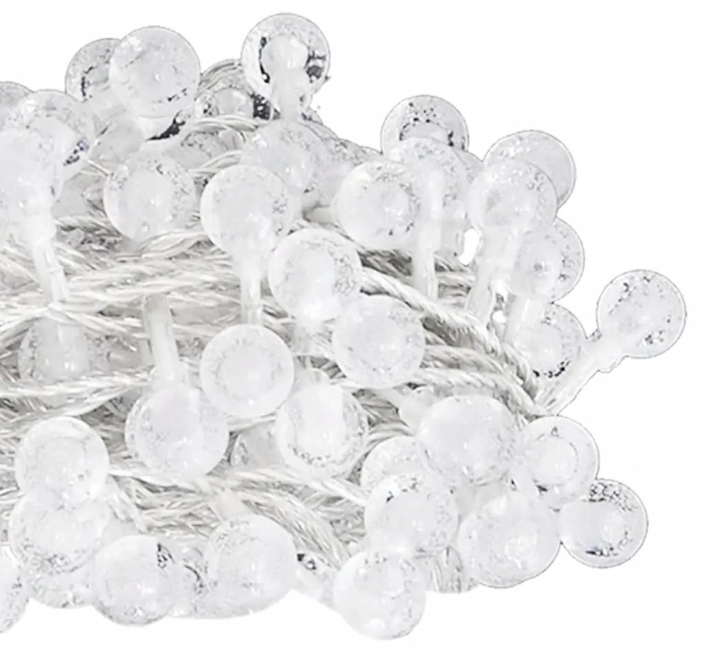 Ghirlanda luminoasa, 400 LED-uri, alb rece, 8 functii, 40 m 1, Alb rece, 40 m