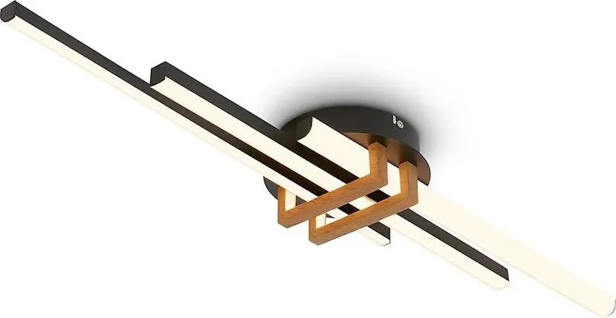 Brilo - Plafonieră LED TINKA LED/21W/230V 3000K negru