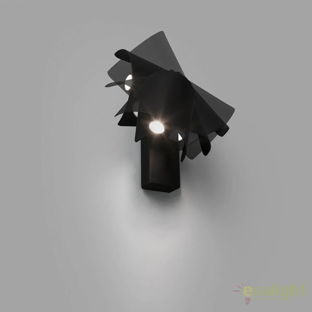 Aplica perete LED stil modern minimalist LE PETIT neagra 62162