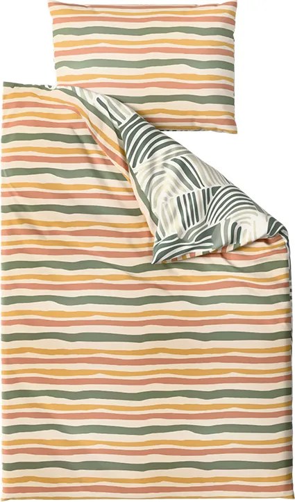 Lenjerie de pat din bumbac ZENVIA POLY colorata Dimensiune lenjerie de pat: 70 x 90 cm | 140 x 220 cm