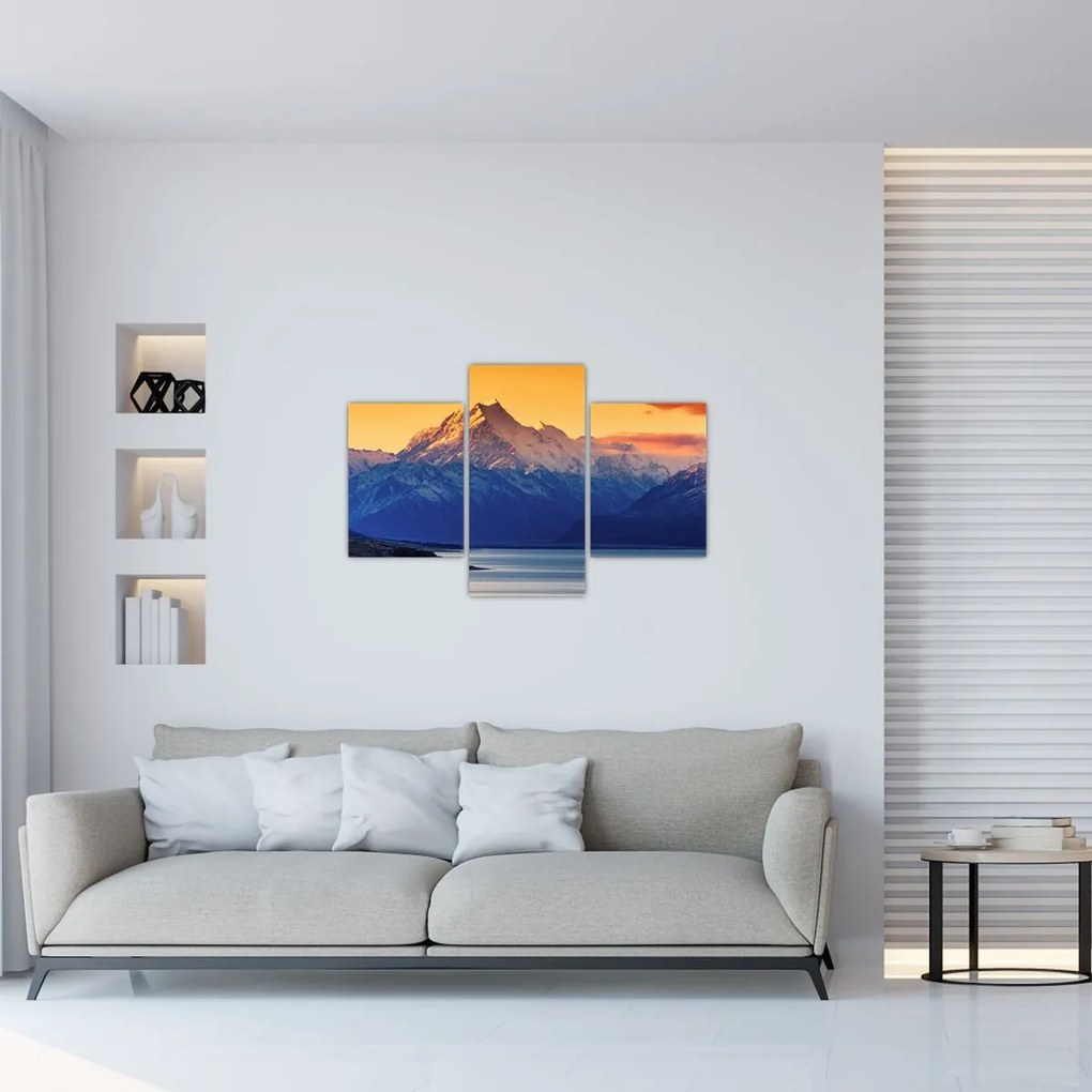 Tablou - Lacul Pukaki (90x60 cm)