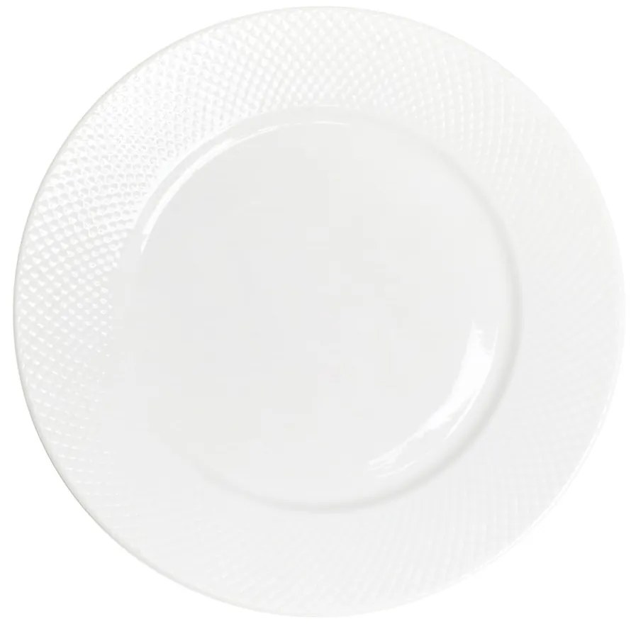 Set 12 farfurii de porțelan Bonami Essentials Imperio, alb