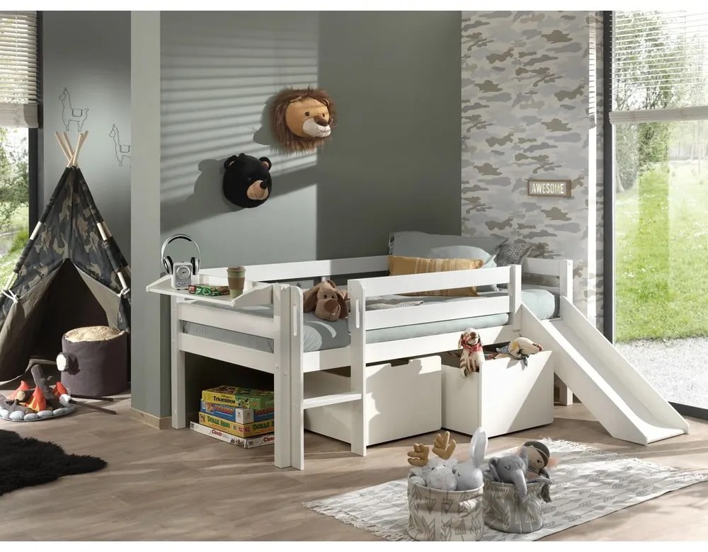 Accesoriu pentru pat de copii alb Pino – Vipack