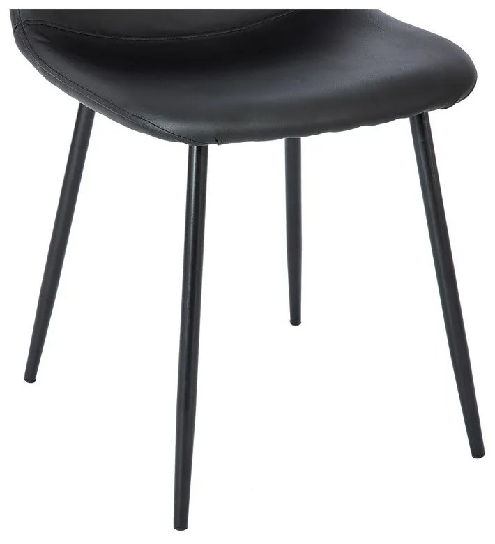 Set 2 scaune dining Bonami Essentials Lissy, negru