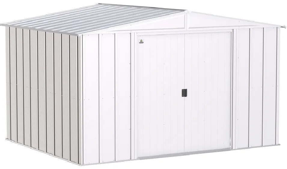 Căsuță metalică pentru instrumente Classic 3,13 x 2,42 m Arrow gri deschis