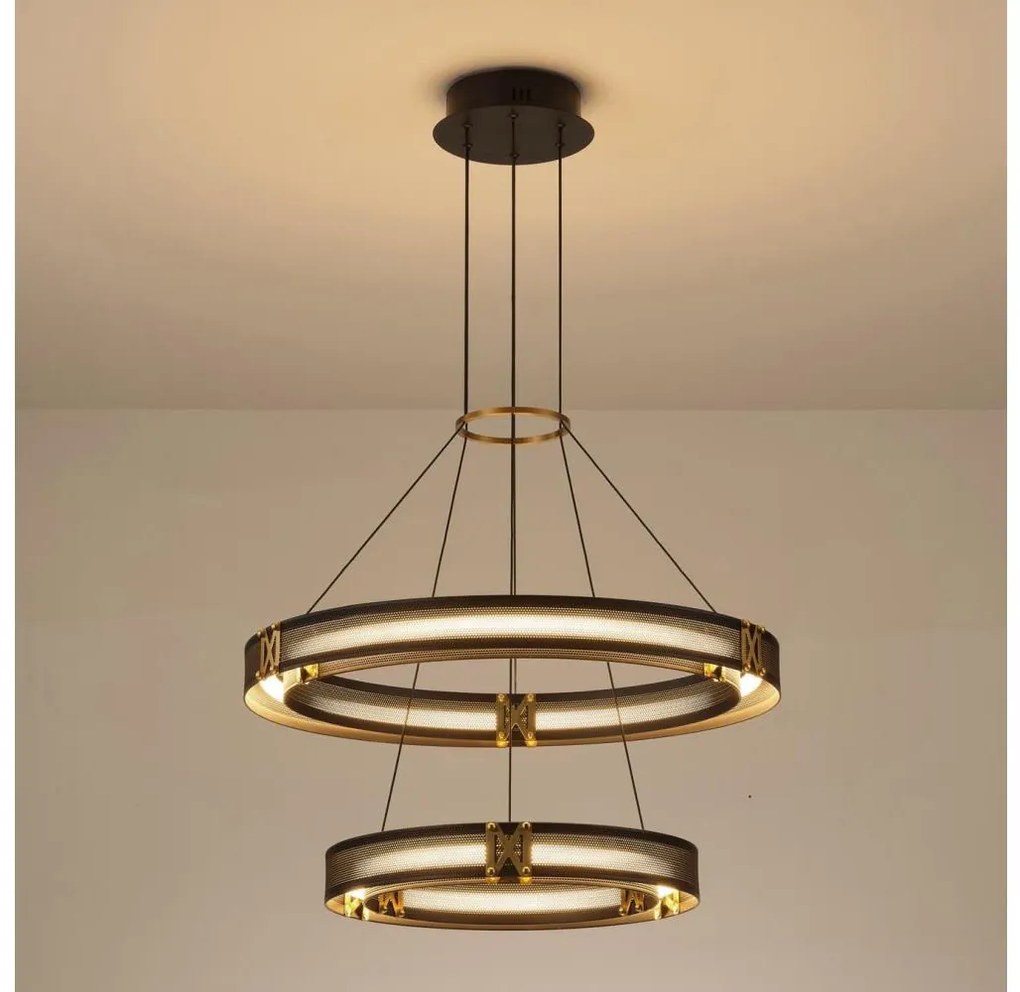 Lustră LED pe cablu LED/62W/230V 3000K 62x120 cm