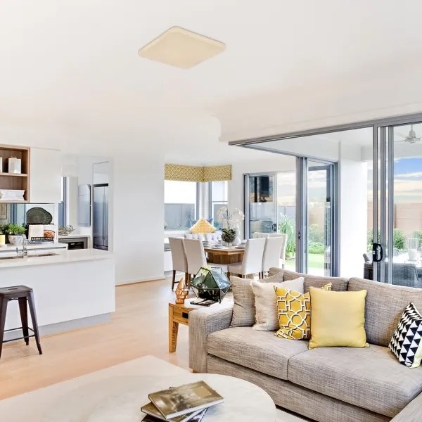 Rabalux 75015-LED Plafonieră VENDEL cu senzor LED 24W 230V 4000K 37x37cm