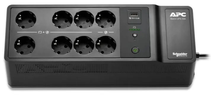 APC Back-UPS, 500VA/300W Floor/Wall