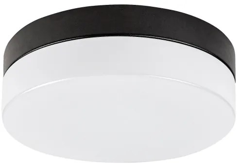 Plafonieră LED pentru baie Rabalux 75026GAELO LED/18W/230V d. 28 cm negru