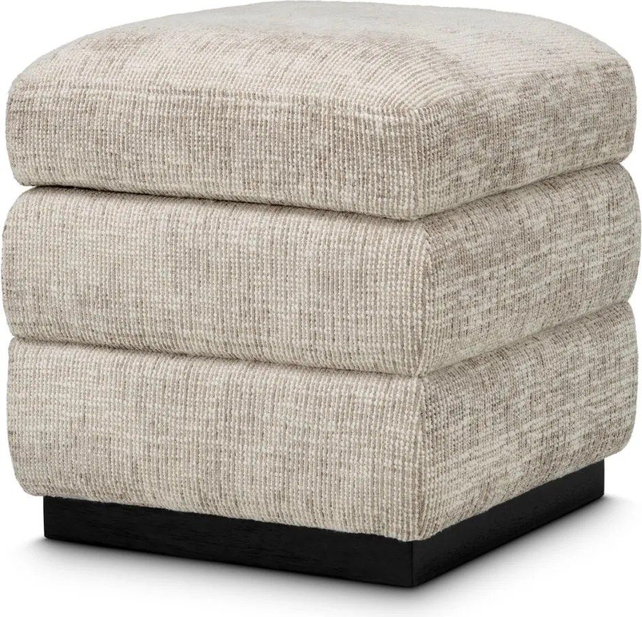 Taburete cu spatiu de depozitare Valmont, Creststone beige