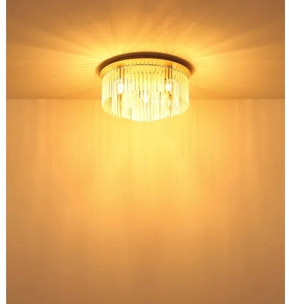 Globo 15698D1B - Lustră GORLEY, 5xE27/60W/230V, Ø 50 cm