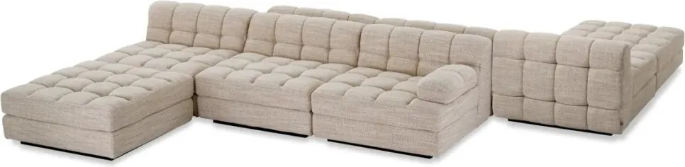 Canapea, Modul dreapta design elegant LUX Dean right Skyward sand