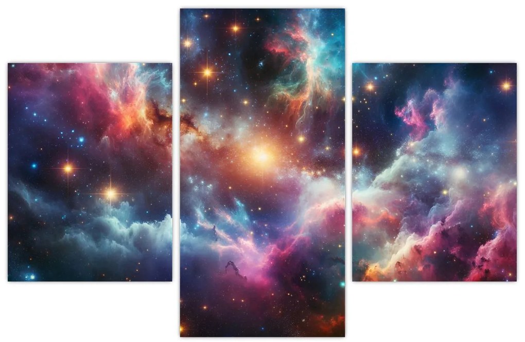 Tablou - Univers întunecat (90x60 cm)