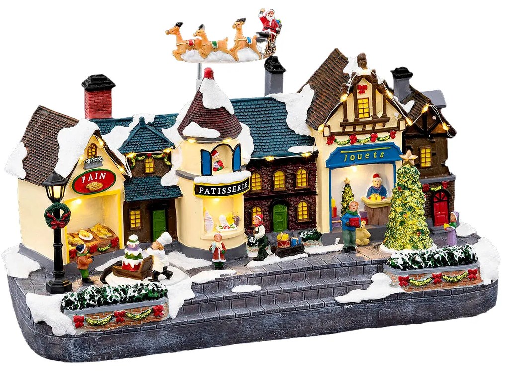 Figurina de Crăciun, sat de Crăciun