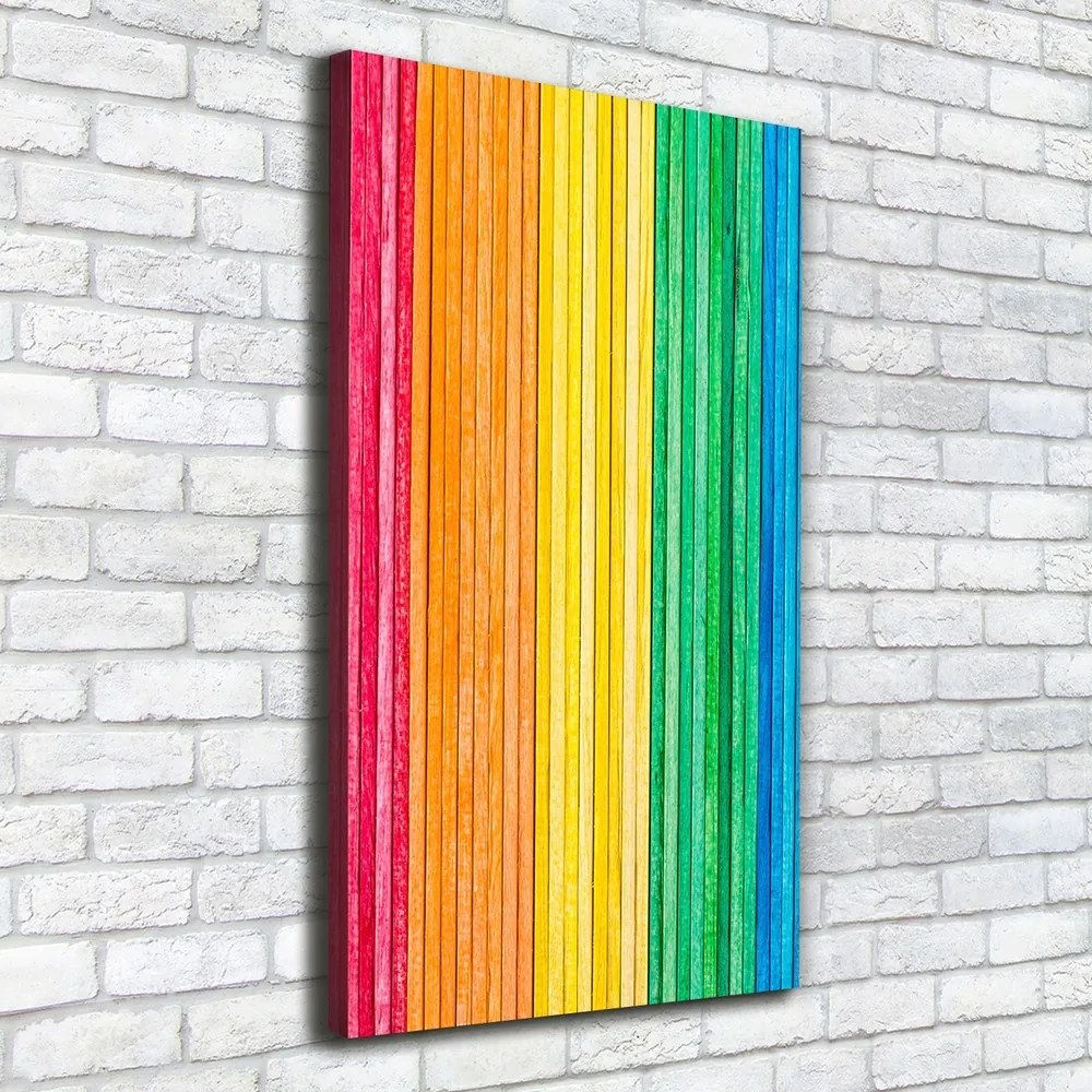 Tablouri tipărite pe pânză Dungi colorate