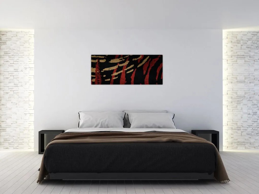 Tablou cu abstracție (120x50 cm)