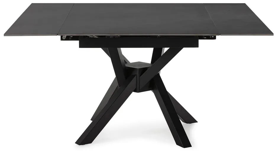 Masă de dining extensibilă cu blat din piatră cu blat suplimentar 90x150 cm Arlene – Marckeric