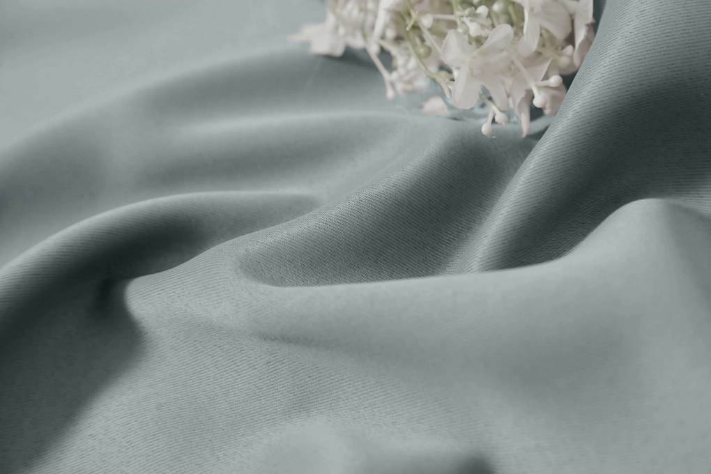 Draperie mentol OXFORD 140x250 cm Agatat: Inele metalice