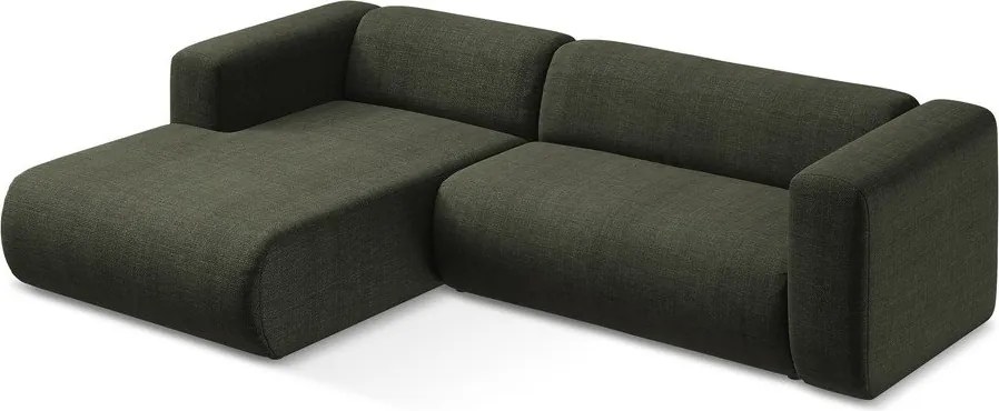 Colțar verde (cu colț pe partea stângă/cu șezlong) Ekahi – Makamii