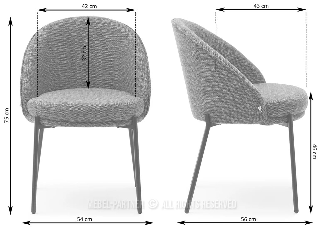 Scaun Marine (maro + negru). 1111159