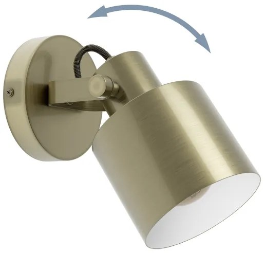 Spot de perete SOUTHERY 1xE27/40W/230V Eglo 43817