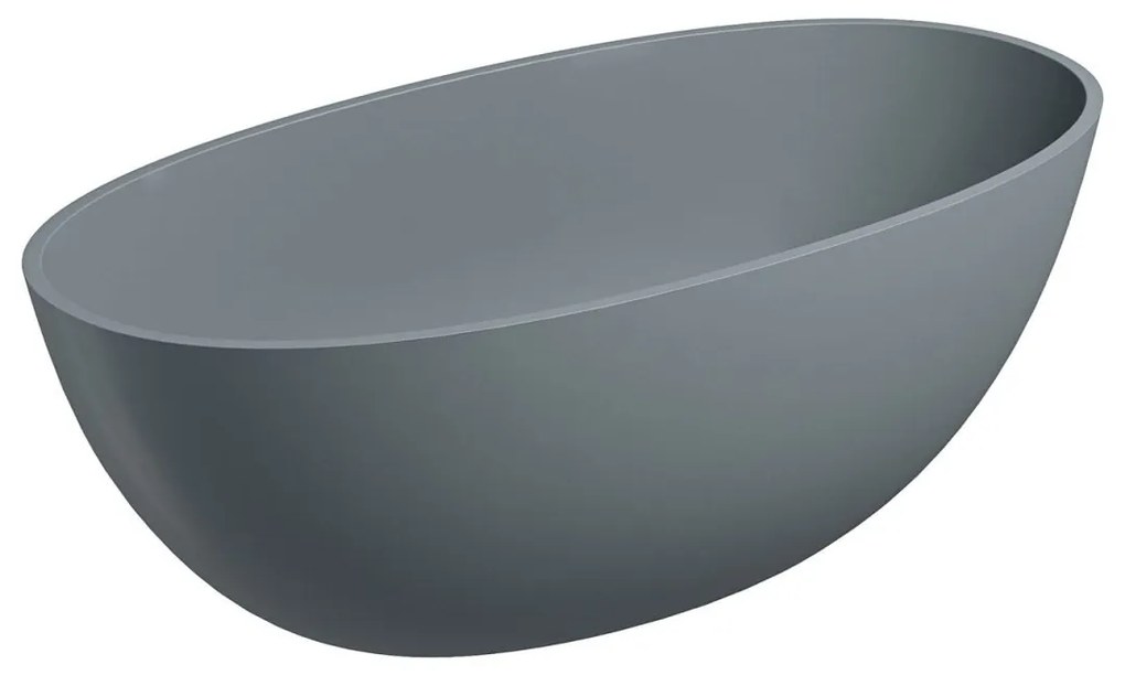 Omnires Shell M+ cada freestanding 148x75 cm ovala SHELL148WWAG