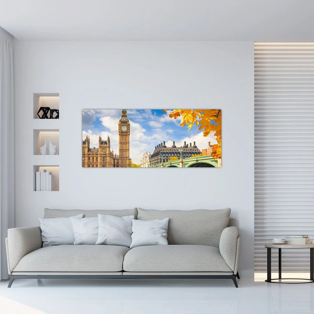 Tablou - Big Ben, Londra (120x50 cm)