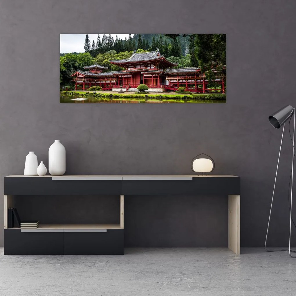 Tablou - arhitectura Chinezească (120x50 cm)